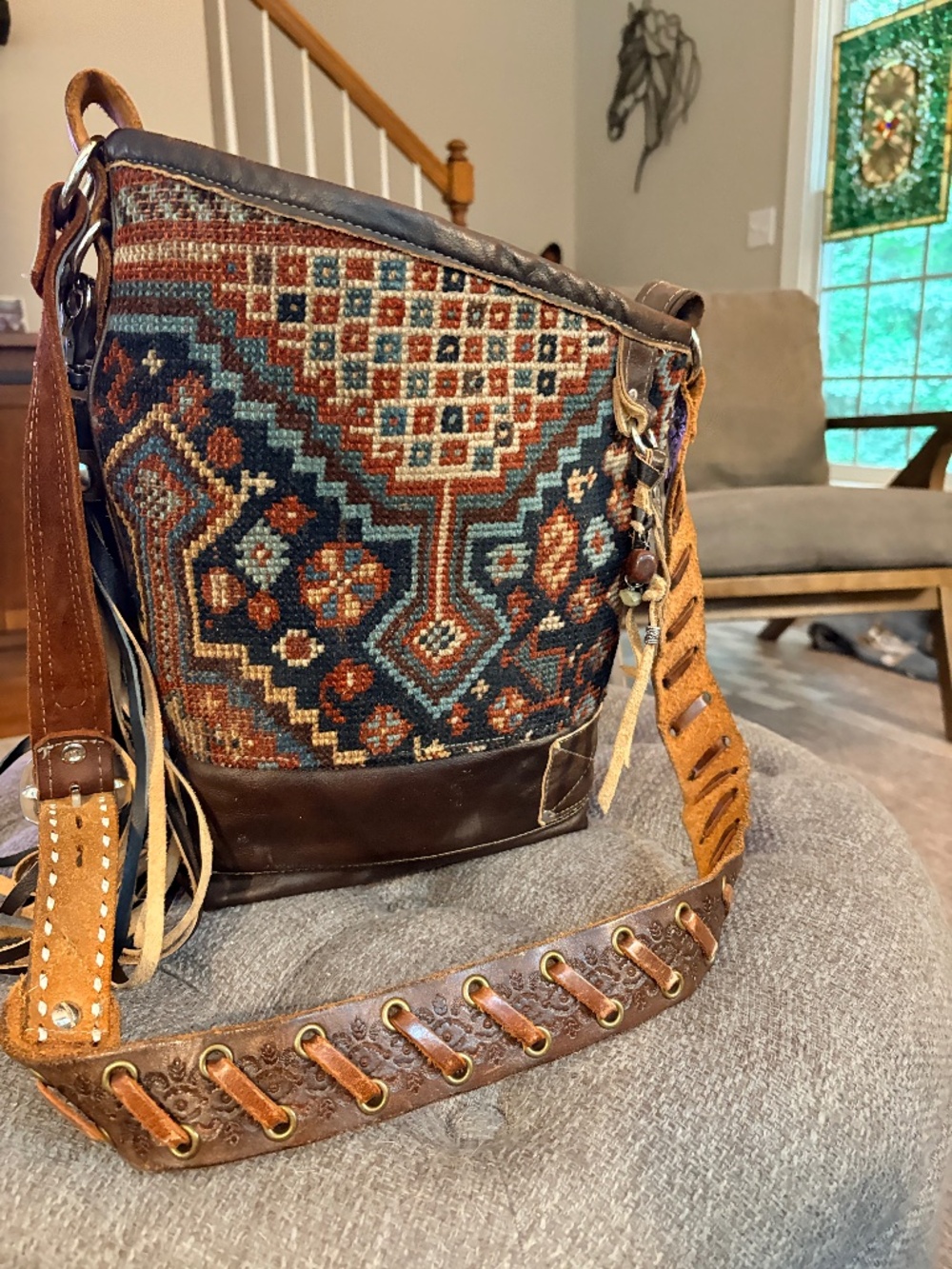 Handmade bag by Crowned Crow